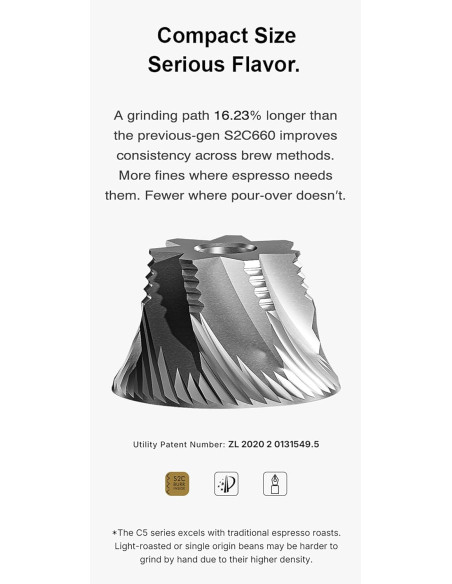 Timemore C5 PRO mlinac bijeli