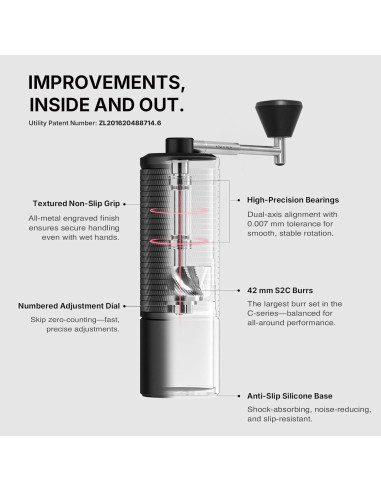 Timemore C5 ESP PRO mlinac crni