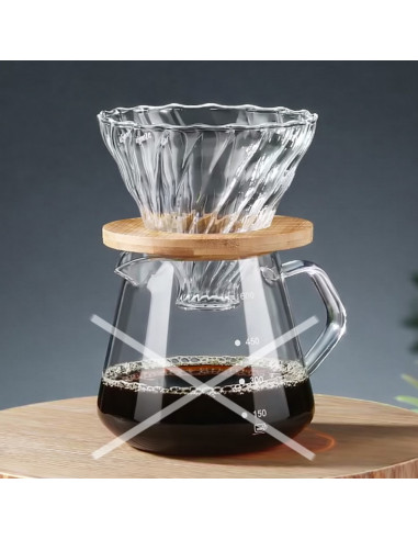 Čaša za kafu Dripper 2-4 šalice