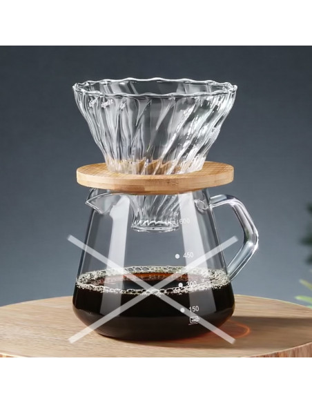 Čaša za kafu Dripper 2-4 šalice