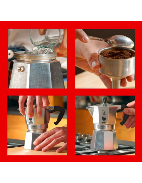 BAZAR - Bialetti Moka Express 2 šalice - Estetski nedostatak