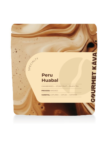GourmetKáva Specialty Peru Huabal 250g