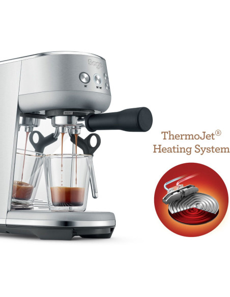 Aparat za kavu s polugom SAGE SES450BSS srebrne boje