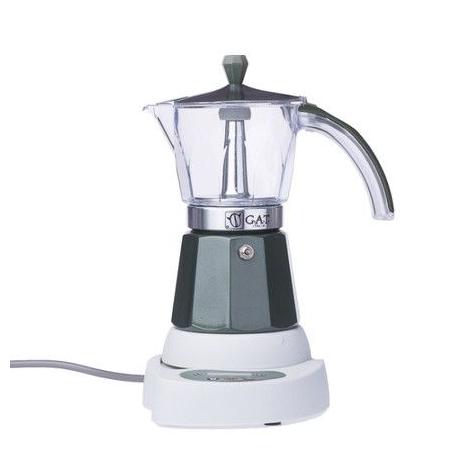 GAT Vintage 4-6 električno mocha kuhalo za vodu zeleno
