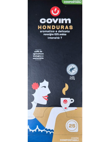 ESE mahune Covim Honduras 100% Arabica, 25 porcija