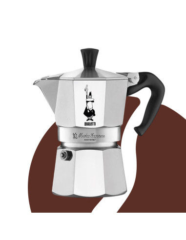 Bialetti Moka Express 3 moka kuhalo