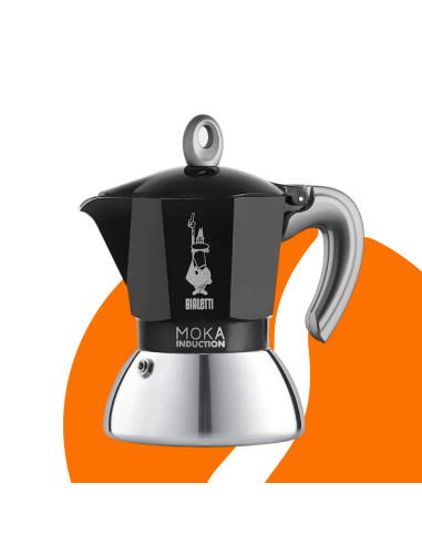 Bialetti Moka Induction 4 šalice crna NOVO