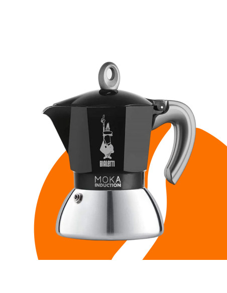 Bialetti Moka Induction 4 šalice crna NOVO