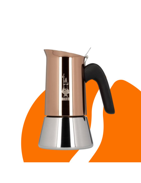 Bialetti Venus Copper moka lončić, 4 šalice