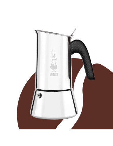 Bialetti Venus moka lončić, 10 šalica – indukcijski