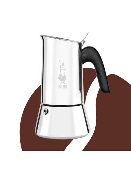 Bialetti Venus moka lončić, 10 šalica – indukcijski