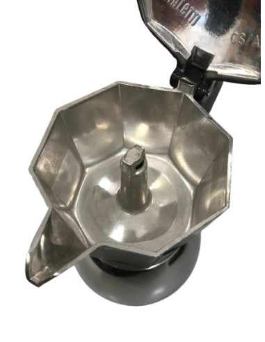 Bialetti Moka Induction 4 šálky černá - POUŽITÁ/SLEVA
