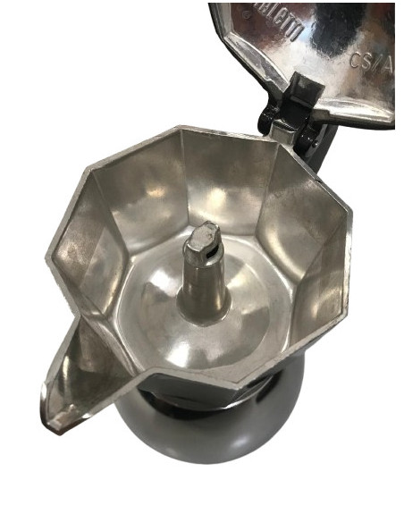 Bialetti Moka Induction 4 šálky černá - POUŽITÁ/SLEVA
