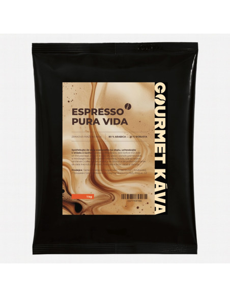 Espresso mješavina Pura Vida, kava u zrnu