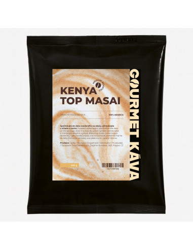 Kenija Top Masai, SREDNJE PRŽENA, zrna kave arabica