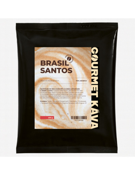 Brazil Santos, SREDNJE PRŽENA, zrnata kava arabica