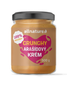 Allnature hrskavi maslac od kikirikija 500 g