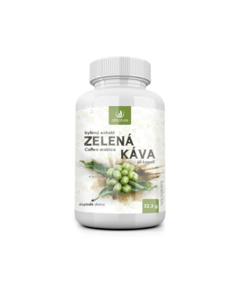 Allnature biljni ekstrakt zelene kave 60 kapsula