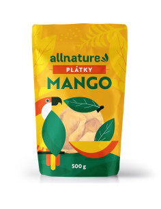 Allnature Sušeni kriški manga 500 g