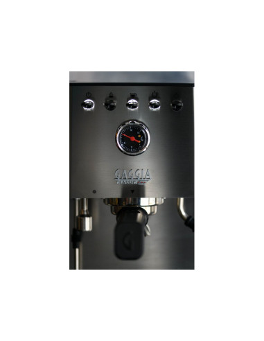 Aparat za kavu s polugom Gaggia Classic GT od nehrđajućeg čelika