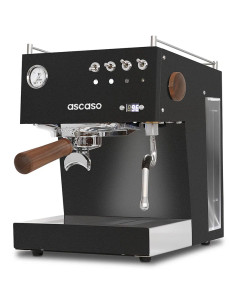 Aparat za espresso kavu Ascaso Steel UNO PID crni s drvenim elementima 2
