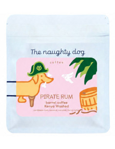 The Naughty dog PIRATE RUM barrel coffee Kenya - geisha 200g