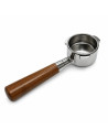 Kaffia Bottomless Portafilter 58 mm s golom polugom, koji dolazi s košaricom za 18 g kave, za pripremu savršenog espressa.
