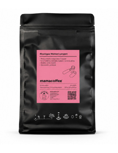 Mamacoffee Nikaragva Ženski projekt 100g