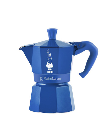 Bialetti Moka Express 3 šalice Candyland plave boje
