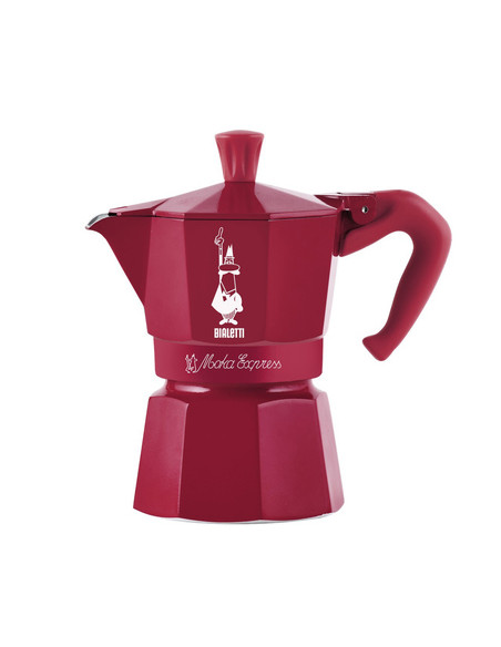 Bialetti Moka Express 3 šalice Candyland crvene