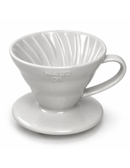 Hario kapaljka V60-01 keramika - bijela (VDC-01W)