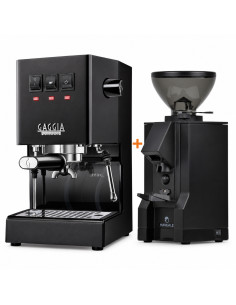 Gaggia Classic E24 Black Package + Eureka Mignon Manuale