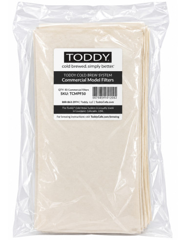 Toddy® Cold Brew System komercijalni papirnati filteri 50 kom