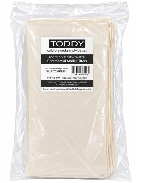 Toddy® Cold Brew System komercijalni papirnati filteri 50 kom