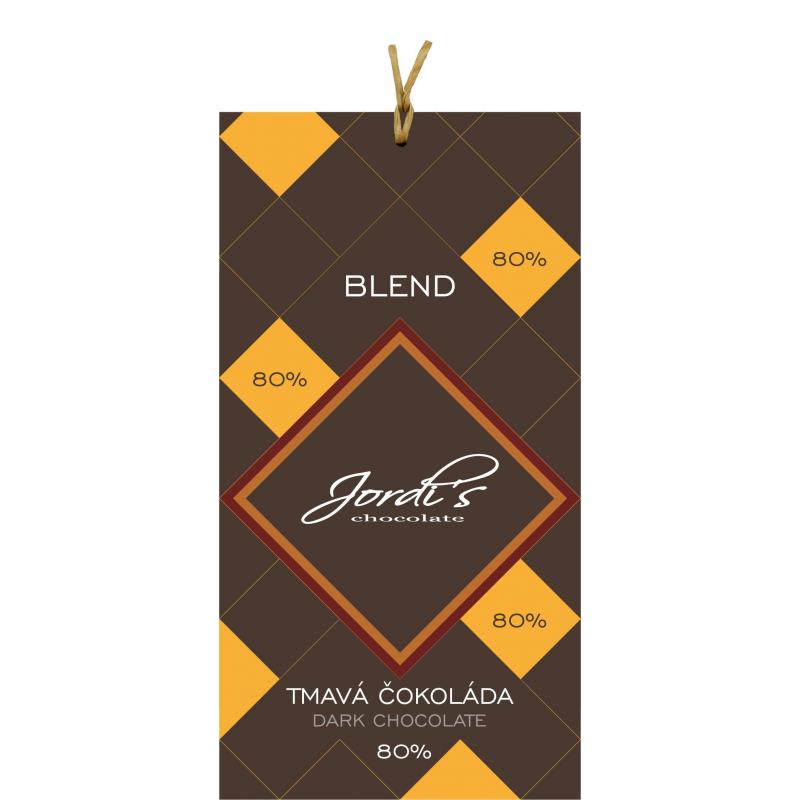 Čokoláda Jordis Blend 80% 50g