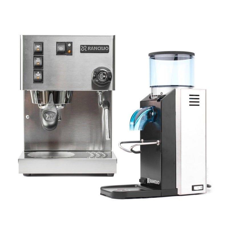 Kávovar + mlýnek Rancilio + 1 kg kávy Brasil Santos