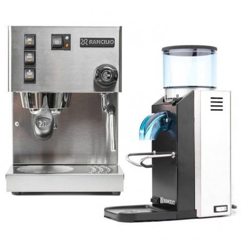 Kávovar + mlýnek Rancilio + 1 kg kávy Brasil Santos