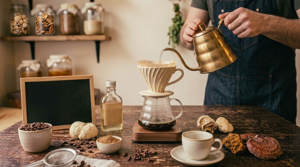 Priprema kave u Hario V60