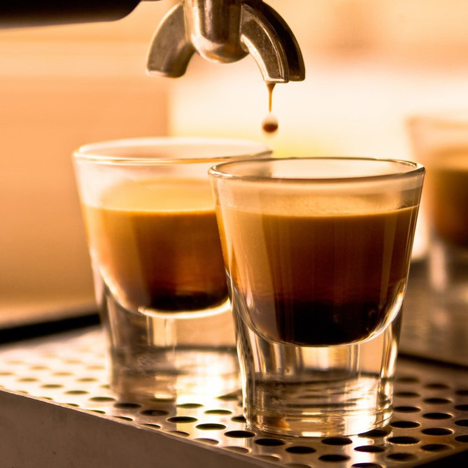 Priprema espresso doppio kave